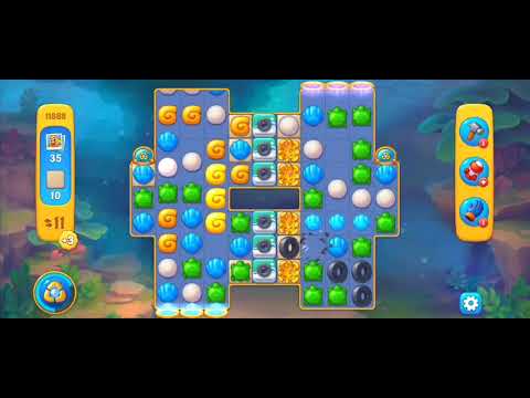 Fishdom Easy Level 11868 (with full seashell) @choraelmin
