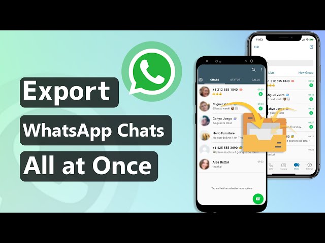 export all whatsapp chats at once [2022 Latest]