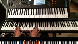 Thank You Lord- Israel Houghton Piano Tutorial