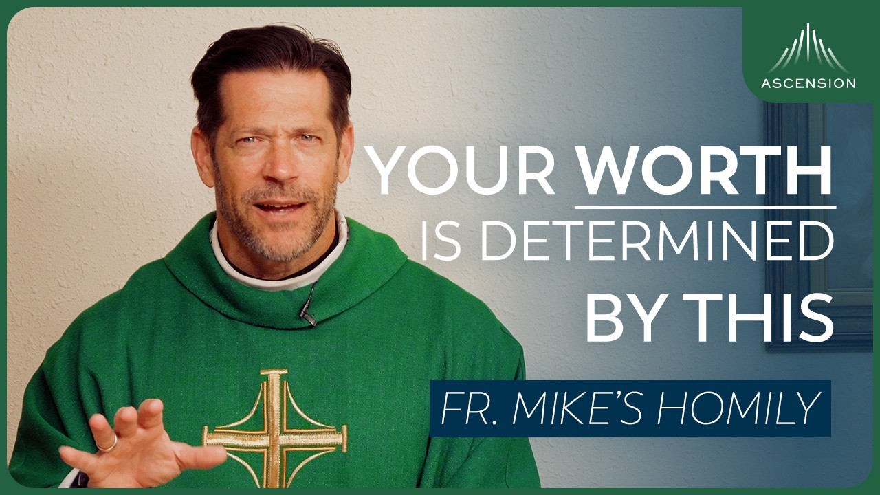 "Made for Worship: Worth-ship" | 29th Sunday in Ordinary Time (Fr. Mike's Homily) #sundayhomily