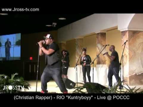James Ross @ (Christian Rapper) RIO aka (Kountryboyy) - Live @ POCCC - www.Jross-tv.com