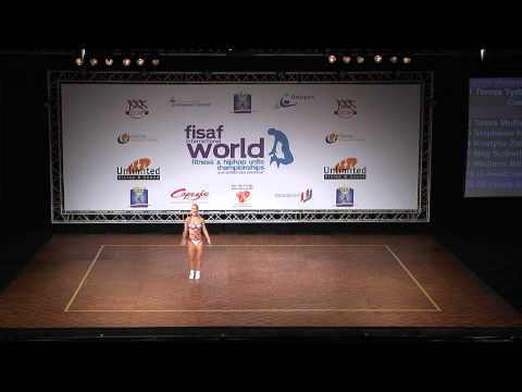 Tydlitátová Tereza - junior woman - FISAF World Championships 2012