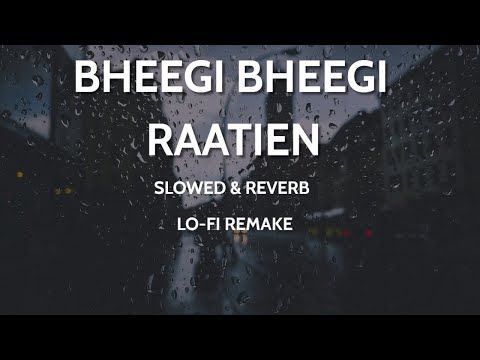 Bheegi Bheegi Raatien Lyrics | Lo-fi Slowed Reverb | D8 x Hasan Shah | ft #SAMIMUSIC