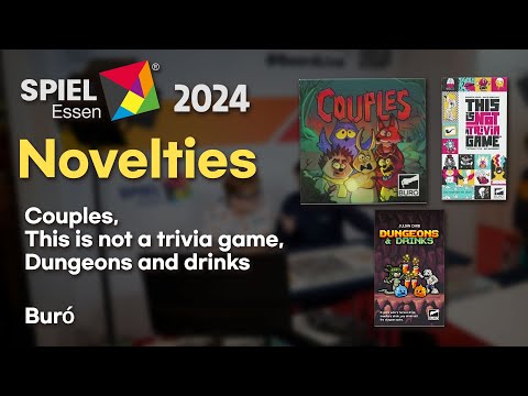 Essen Spiel 2024 Novelties - Buró