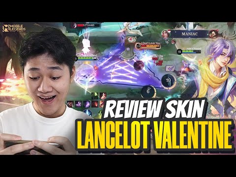 REVIEW SKIN LANCELOT VALENTINE EFEK NYA KEREN DAN BIKIN FAST HAND - Mobile Legends