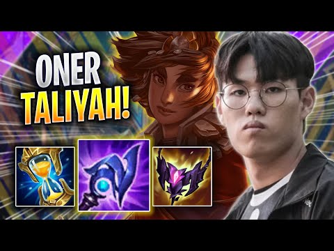 ONER DOMINATING TALIYAH WITH NEW BUFFS! - T1 Oner Plays Taliyah JUNGLE vs Kha'zix! | Season 2023