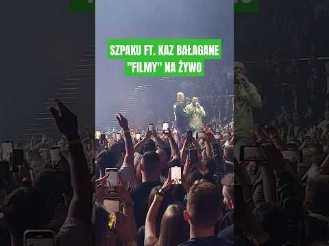 SZPAKU FT. KAZ BAŁAGANE "FILMY" NA ŻYWO W OLSZTYNIE #MATIEP