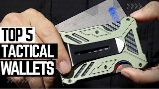 Top 5 Best Tactical Wallets 2025 ✅ Pop-Up, RFID, and Built to Last ✅