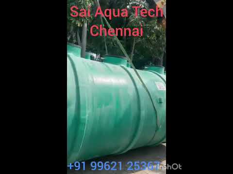 Frp Underground Sewage Treatment Plant