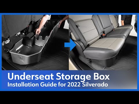 EXPAND STORAGE Space with Under Seat Console Cargo Box | Install Guide | TYGER AUTO