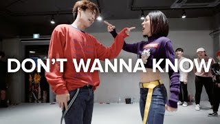 Don&#39;t Wanna Know - Maroon 5 / Lia Kim Choreography (ft.Jun from A.C.E)