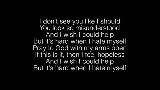 NF - Hate Myself Lyrics / Lyric video