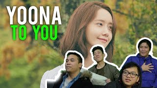 YOONA sings this song &quot;TO YOU&quot; (MV REACTION)