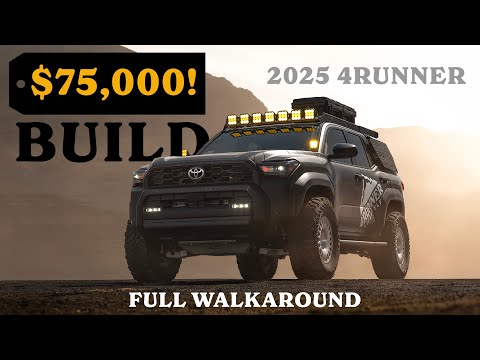 6th Gen 4Runner TRD Off-Road - FULL BUILD WALKAROUND// Every Mod Explained!