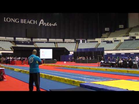 Brittney Bernard - Tumbling 2 - 2012 U.S. T&T Elite Championships - Senior Prelims