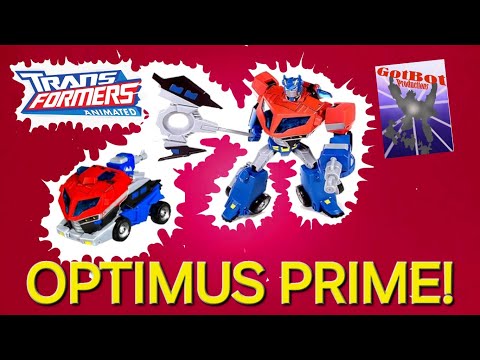 Transformers Animated Voyager Earth Mode Optimus Prime - GotBot True Review NUMBER 1213