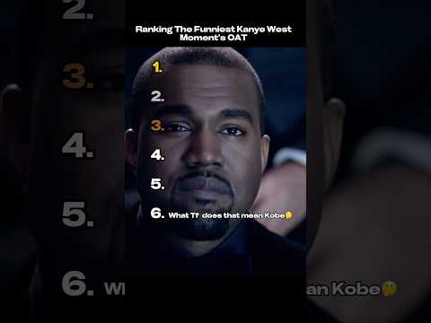 Ranking The Funniest Kanye Moments