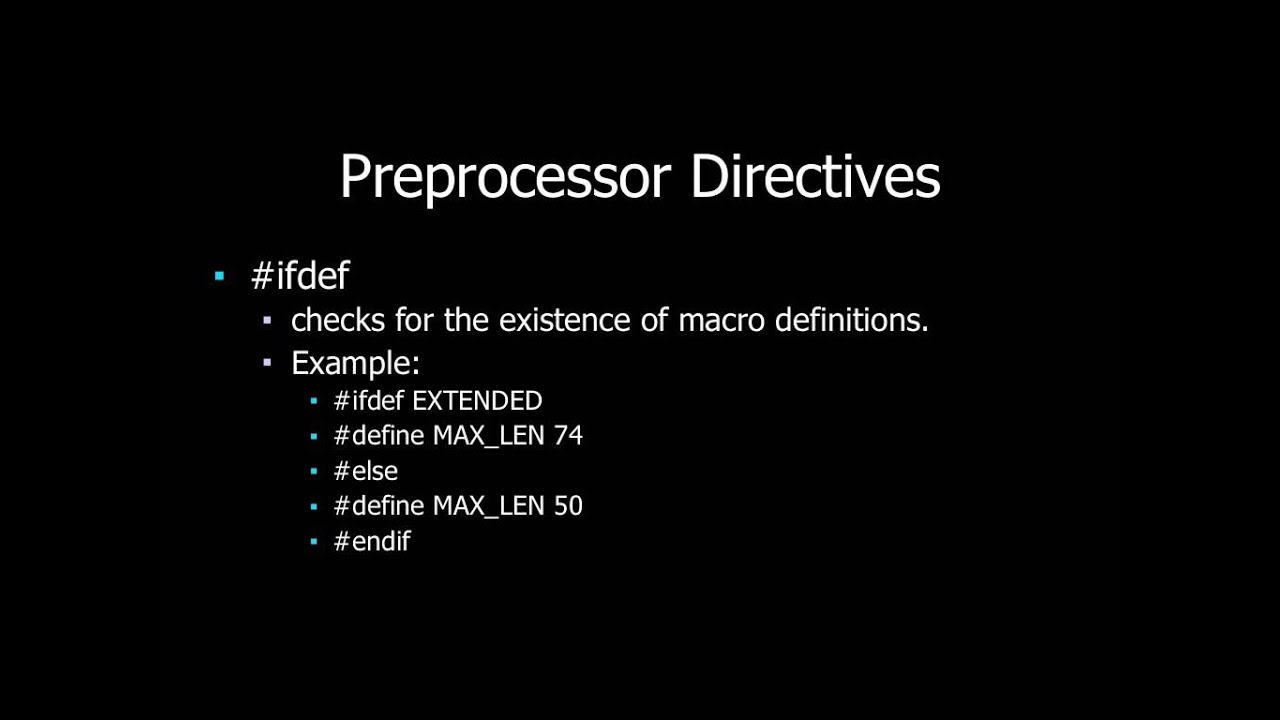 Embedded C Programming - Part I