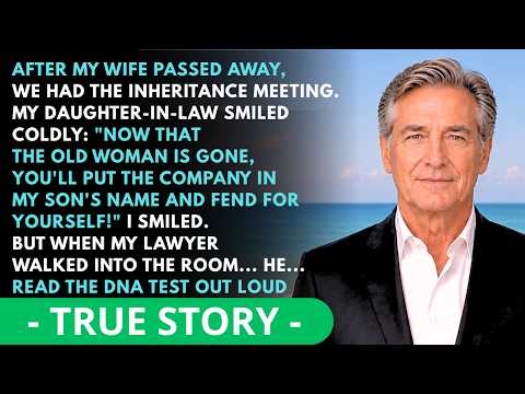 After My Wife Passed Away, My Daughter-in-Law Smiled At The Inheritance Meeting!! | Calm Dad Stories