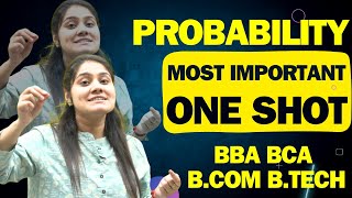 Probability one shot|Statistics|Business Statistics|BBA|BCA|B.COM|B.TECH|DreamMaths