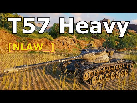 World of Tanks T57 Heavy Tank -  5 Kills 10,5K Damage