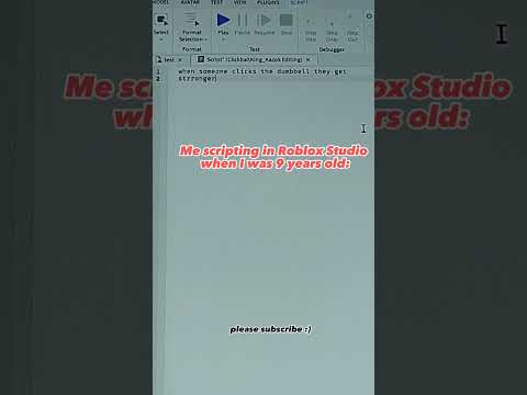 Scripting for the first time be like: #roblox #shorts