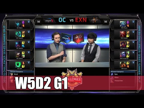 Overclockers UK vs Ex Nihilo | S5 EUCS Summer 2015 Week 5 Day 2 | OC vs EXN W5D2 G1 EUCS
