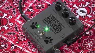 Video thumbnail for Sleeping Dog FX FUZZ HOUND guitar pedal demo with RS Blackguard and Mojotone LERXST by gearmanndude