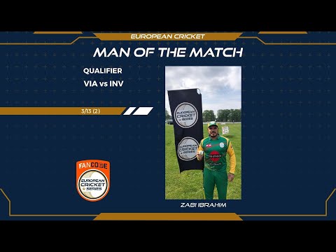 Zabi Ibrahim zooming in on the stumps