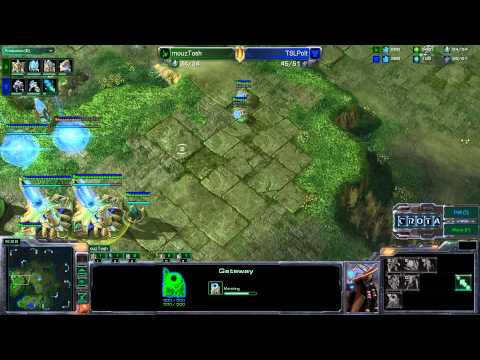 Polt (T) vs Mana (P) - G1 - StarCraft - SC1322