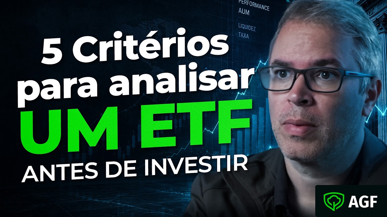 5 critérios para analisar um ETF!