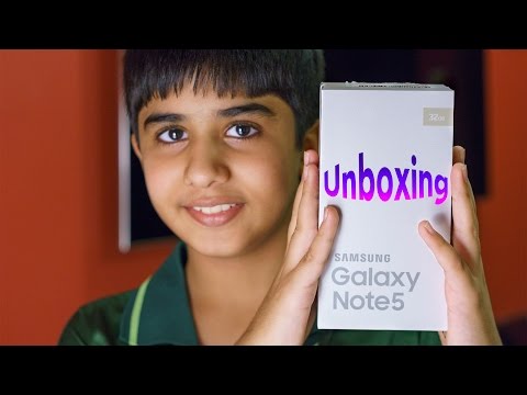 Samsung Galaxy Note 5 - Unboxing & Initial Setup / Configuration