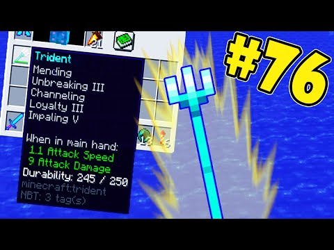 IL TRIDENTE PERFETTO! COME LO CHIAMIAMO? - #76 Minecraft ITA