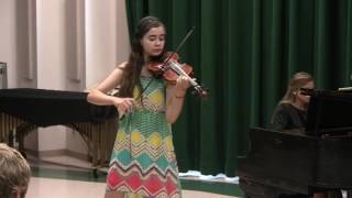 Violin Concerto in C Major, Mvt. 1, Op. 48 (Dmitry Kabelevsky) - Csehy Week 2, 2016