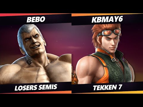 Glitch Infinite Losers Semis - Bebo (Bryan) Vs. Kbmay6 (Hwoarang) Tekken 7