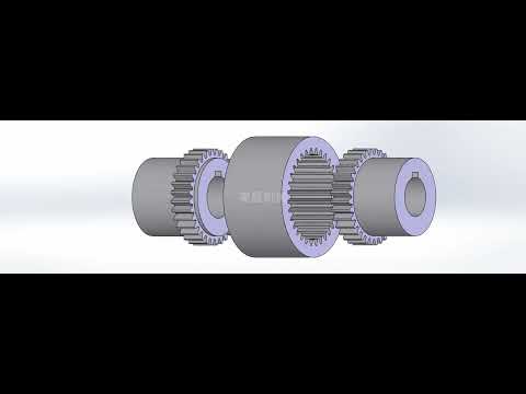 9 NL type nylon internal gear coupling