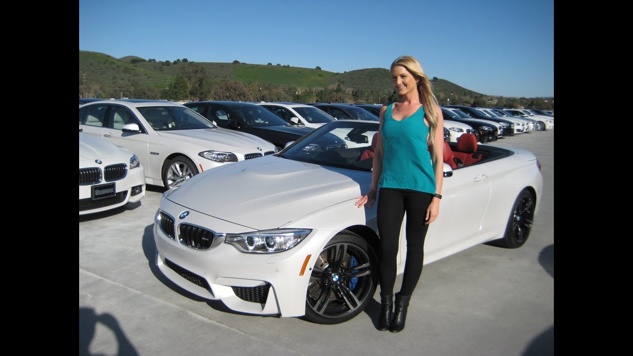 2015 BMW M4 CONVERTIBLE EXHAUST SOUND WALK AROUND Car Review