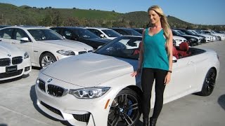 2015 BMW M4 CONVERTIBLE EXHAUST SOUND WALK AROUND Car Review