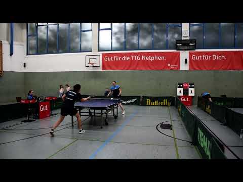 Selina Eggers - Bianca Wittrock ( DJK Viktoria Bochum ) am 03.09.2022: 12.10, 11:5 und 11:5