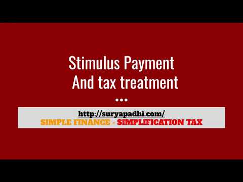 SURYA PADHI | TAX 2020 | STIMULUS PAYMENT | RECOVERY REBATE CREDIT