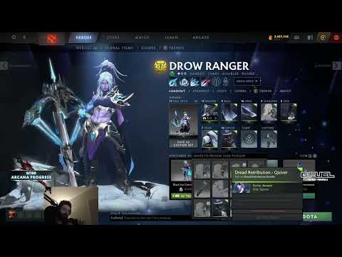 DROW RANGER NEW ARCANA