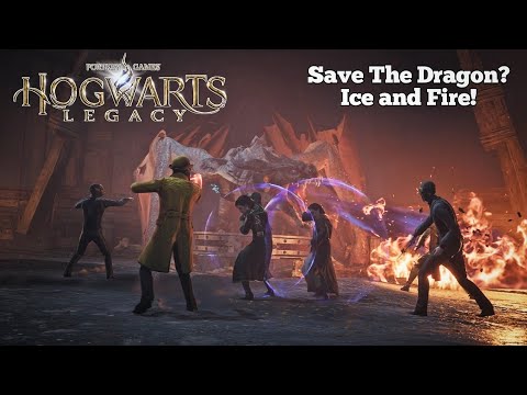 Ice and Fire Saves The Dragon Hogwarts Legacy Alita The Battle Witch
