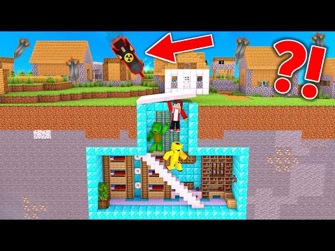 NUCLEAR MISSILE vs DIAMOND Secure Underground Base