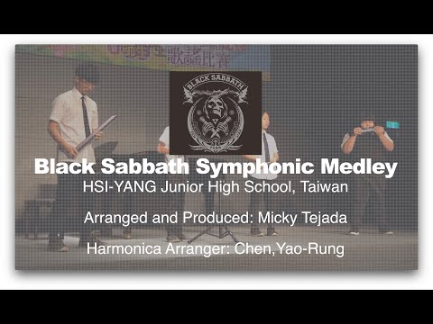 Black Sabbath Symphonic Medley - HSI-YANG Junior High School Harmonica Quartet 溪陽國中口琴四重奏