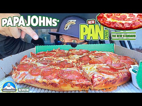 Papa Johns® Pan Pizza Review! 🥘🍕 | I was NOT Expecting This In 2026! | theendorsement