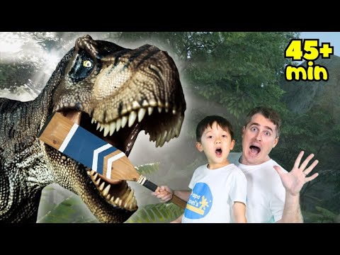 Dino Island Raptor Hunt! | Educational Dinosaur Videos for Kids