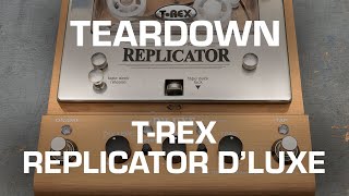 Video thumbnail for T-Rex Replicator D'Luxe Tape Echo Teardown! See what's inside! by Gray Bench Electronics