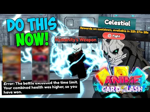 USE THIS STORY GLITCH NOW TO BEAT ALL CELESTIAL Kaiju No.8 In Anime Card Clash!