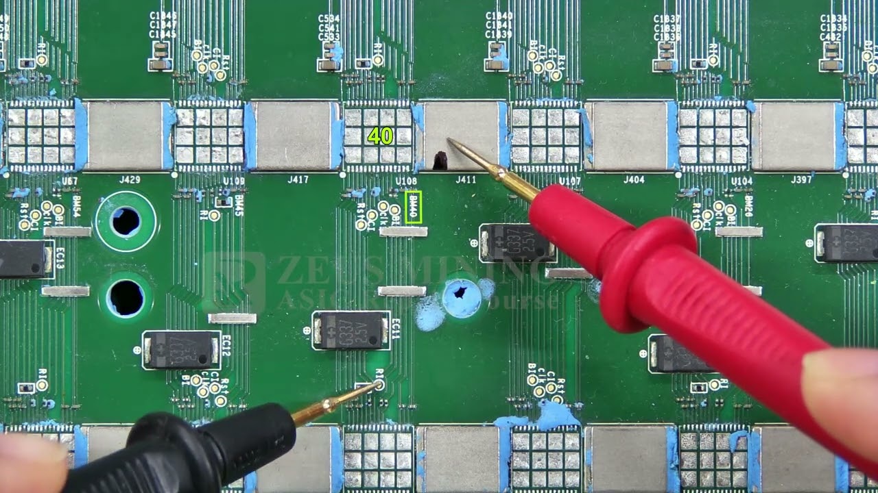 S21XP hash board quick repair introduction course - ZMRC's Antminer Repair Course