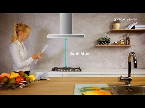 Gartraukis Gorenje | Hood | BHP623E8X | Telescopic | Energy efficiency class B | Plotis 60 cm | 610 m³/h | Mechanical control | LED | Nerūdijantis plienas video